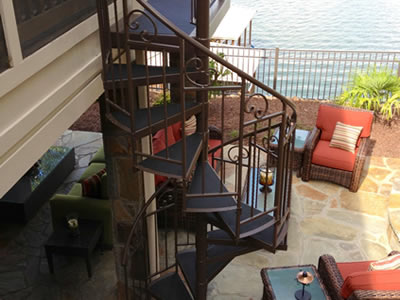 Custom Spiral Staircases by K Riley Designs