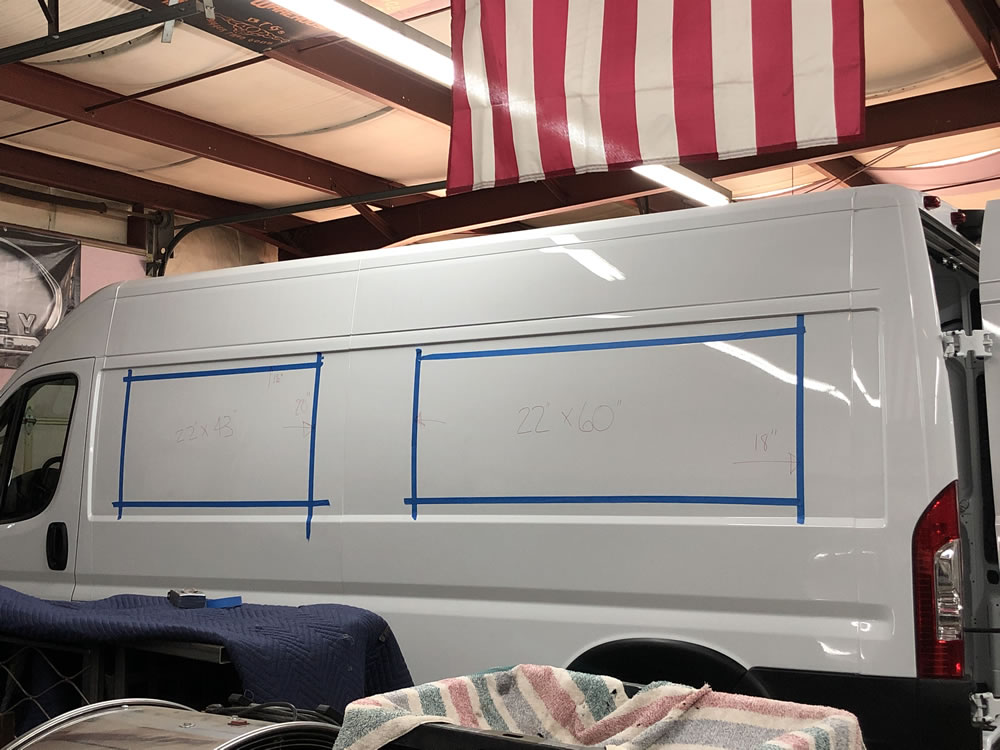 Charleston Battery Soccer Merch Van - Custom Truck Fabrication by K Riley Designs