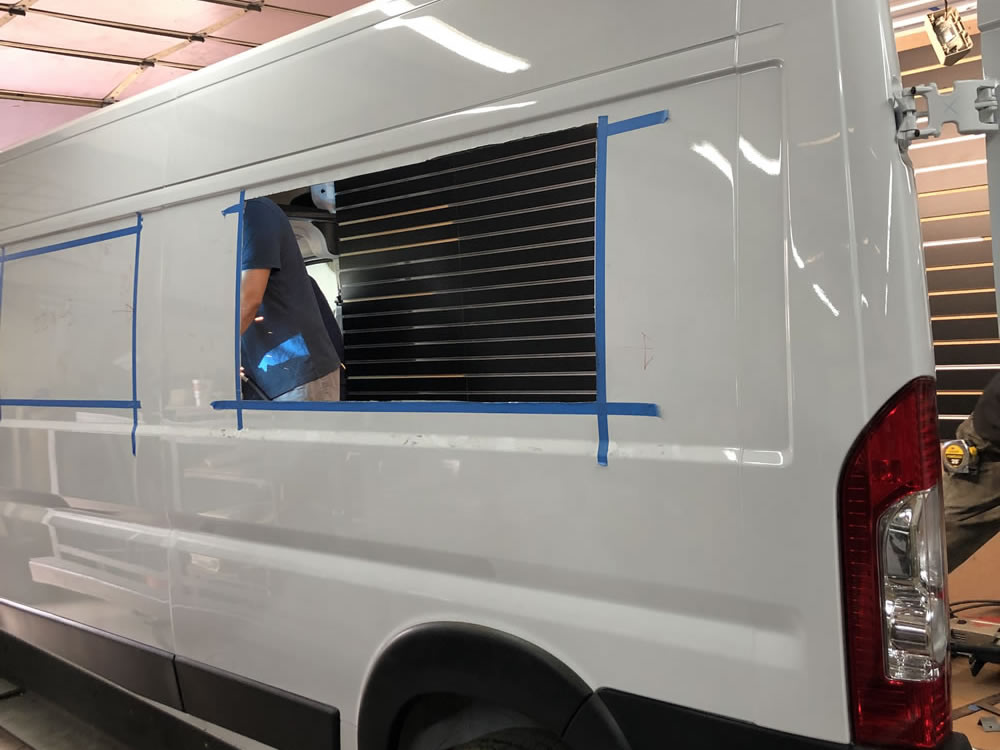 Charleston Battery Soccer Merch Van - Custom Truck Fabrication by K Riley Designs